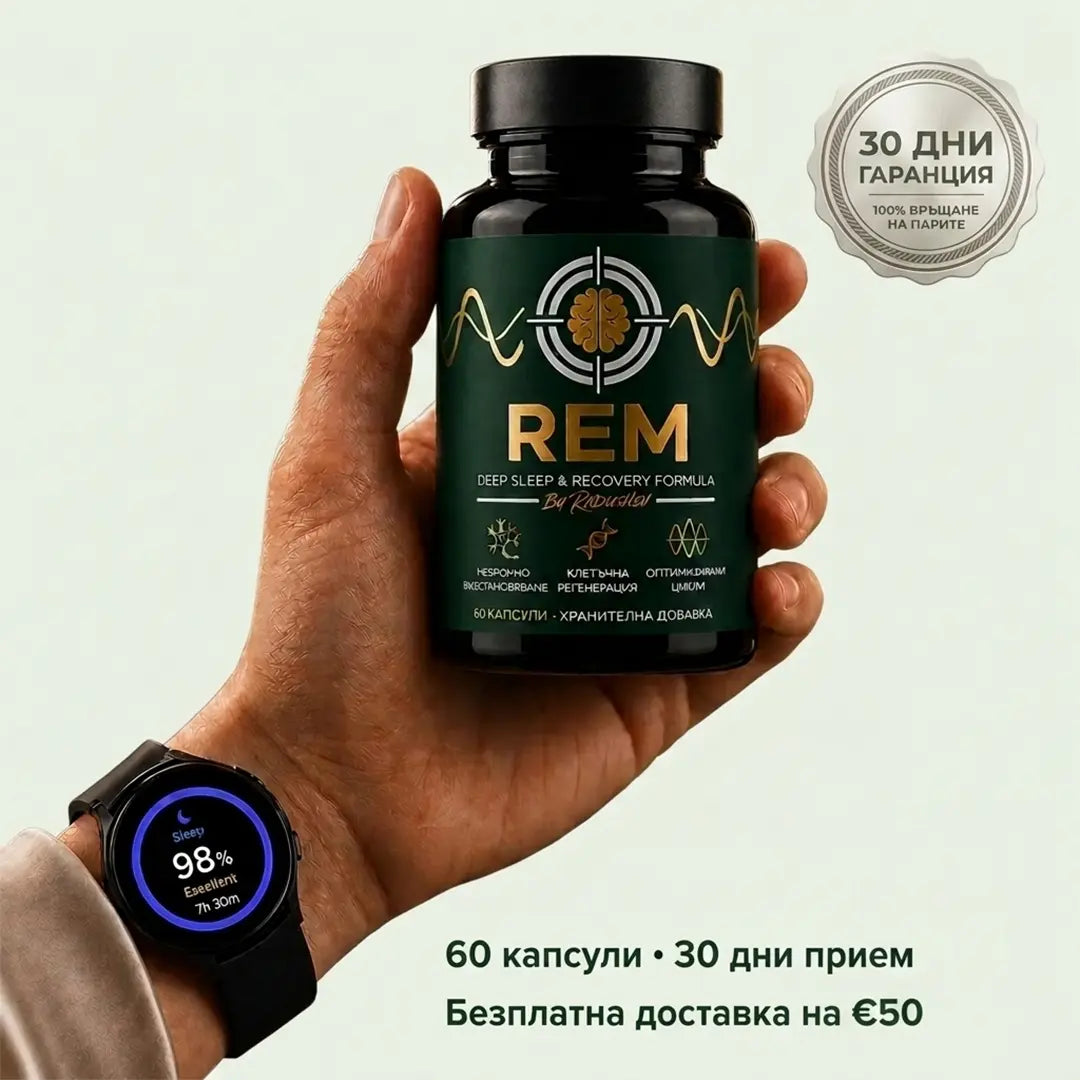 Спокоен, Възстановяващ Сън от Първата Нощ с „REM“