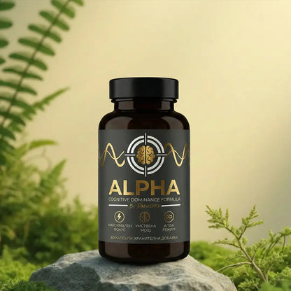 Алфа - Хранителна добавка за енергия, фокус и спокойствие